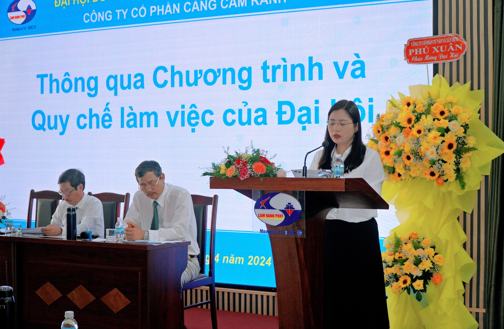 Cảng Cam Ranh tổ chức thành công Đại hội đồng cổ đông thường niên năm 2024