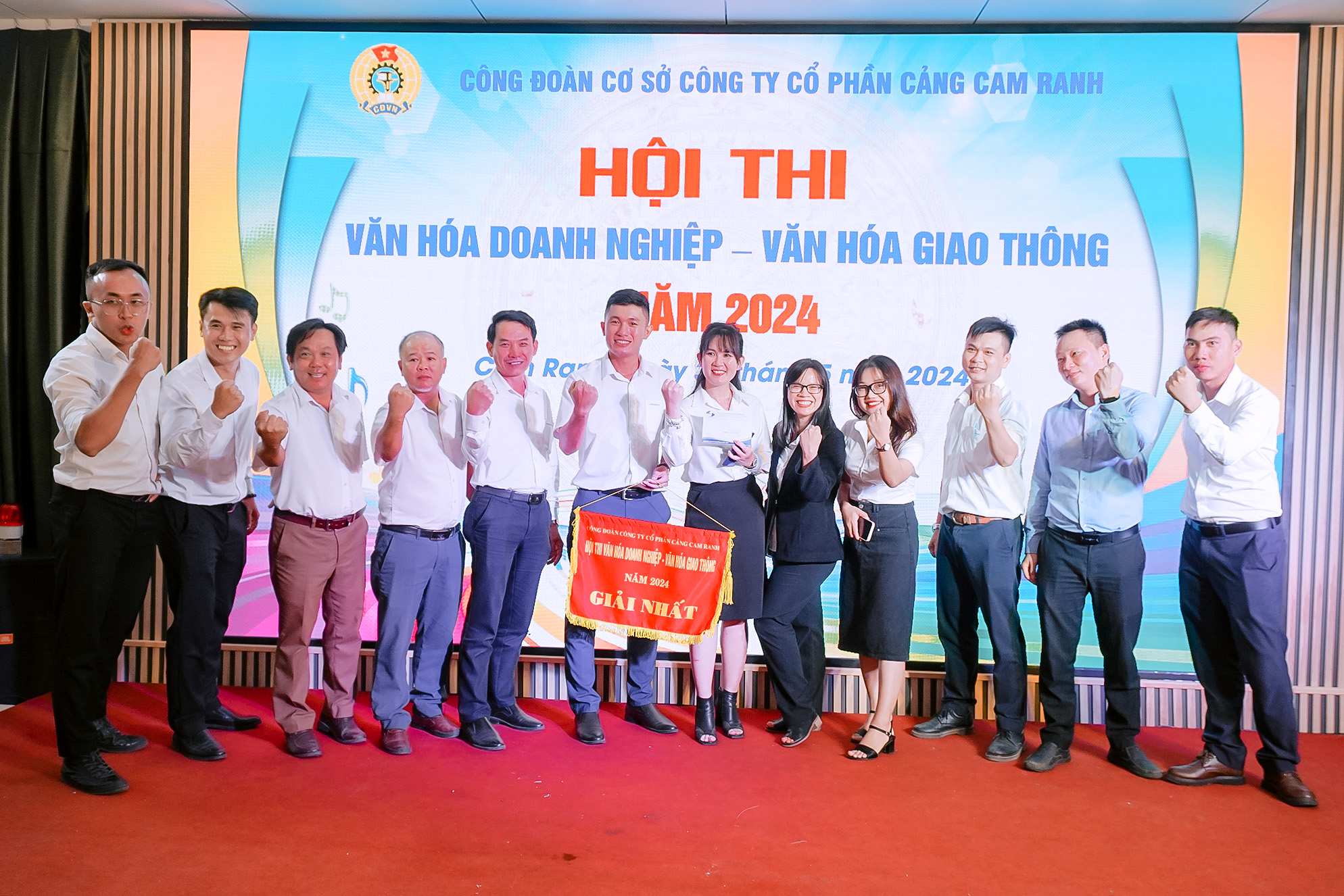 Công đoàn cơ sở Cảng Cam Ranh tổ chức thành công hội thi Văn hóa doanh nghiệp – Văn hóa giao thông 2024