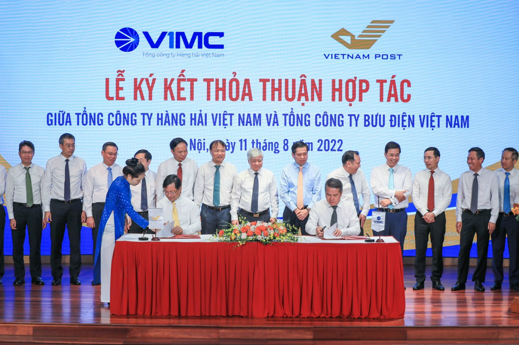 Tổng công ty Hàng hải Việt Nam ký kết thỏa thuận hợp tác với Tổng công ty Bưu điện Việt Nam