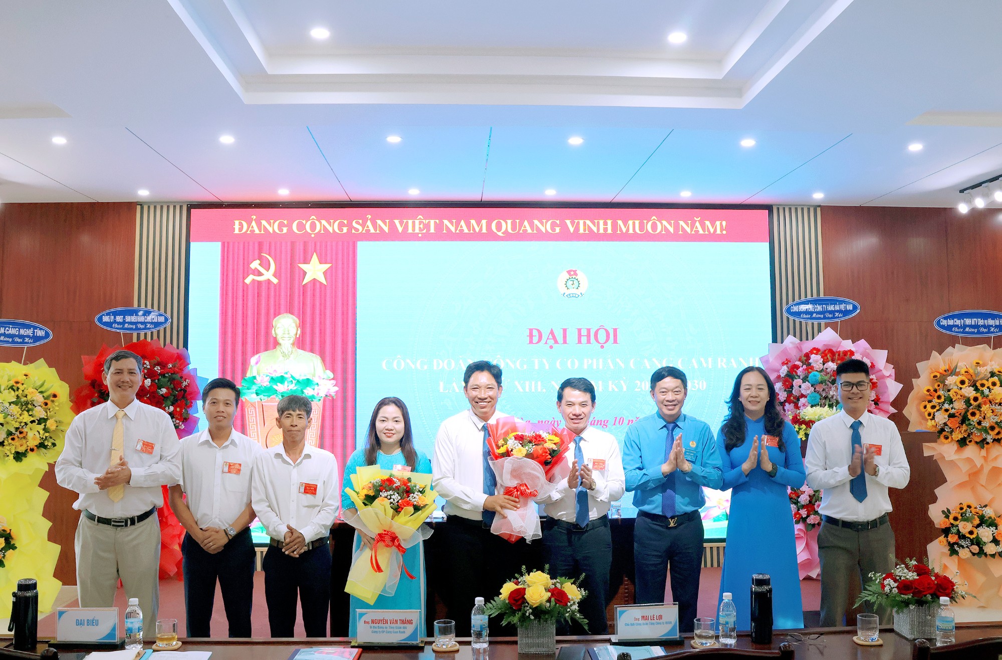 CÔNG ĐOÀN CẢNG CAM RANH TỔ CHỨC THÀNH CÔNG ĐẠI HỘI LẦN THỨ XIII NHIỆM KỲ 2025-2030